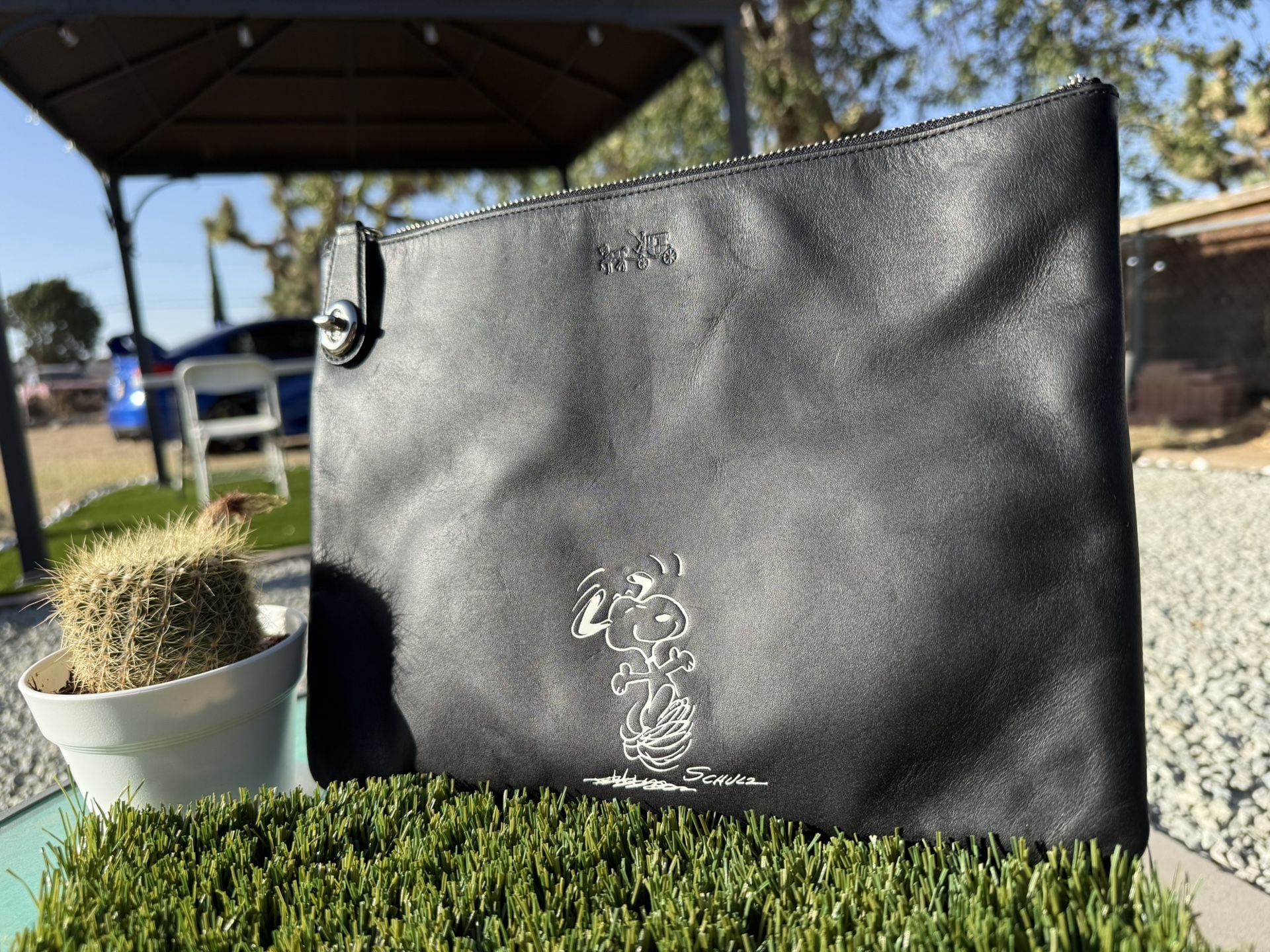 Coach Snoopy Tablet Case Holder