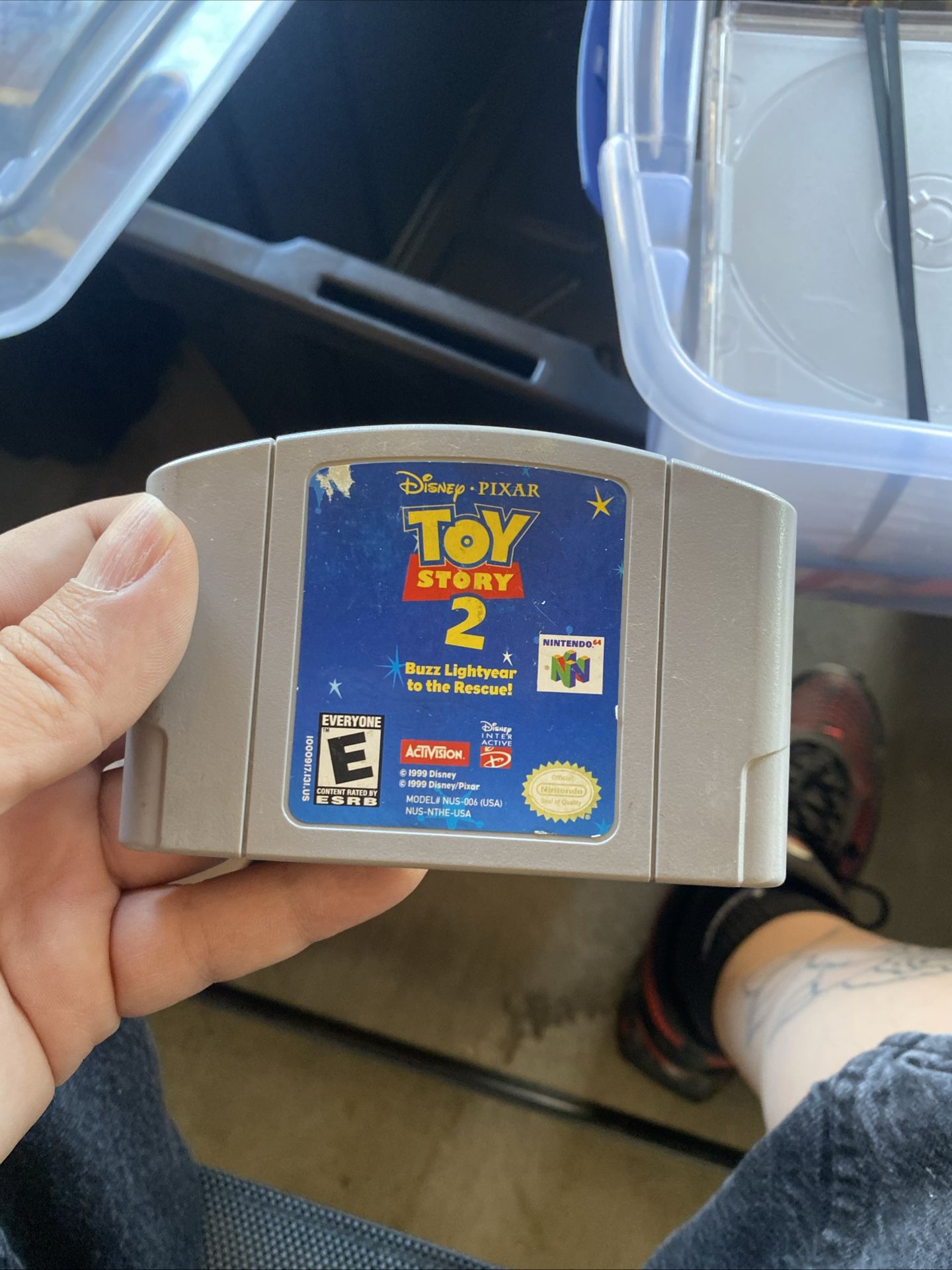 Toy Story 2: Buzz Lightyear To The Rescue Nintendo 64 Tested Working