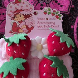 Strawberry Shortcake Spa Headband Set