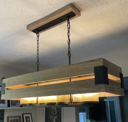 Farmhouse chandelier light unique