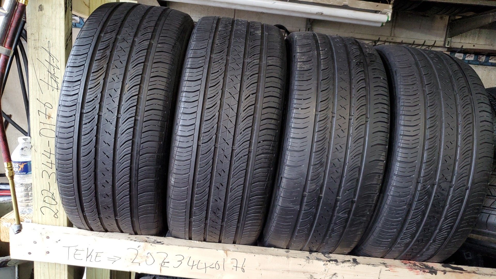 Four set of continental tires for {link removed}/18