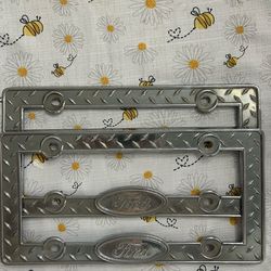 Factory ford license plate frames