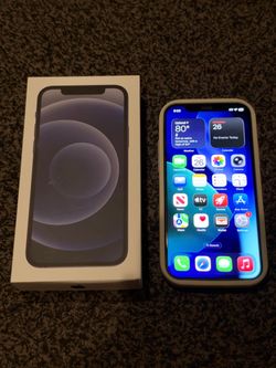 Unlocked iPhone 12 256 GB in Midnight (T-Mobile, AT&T, etc)