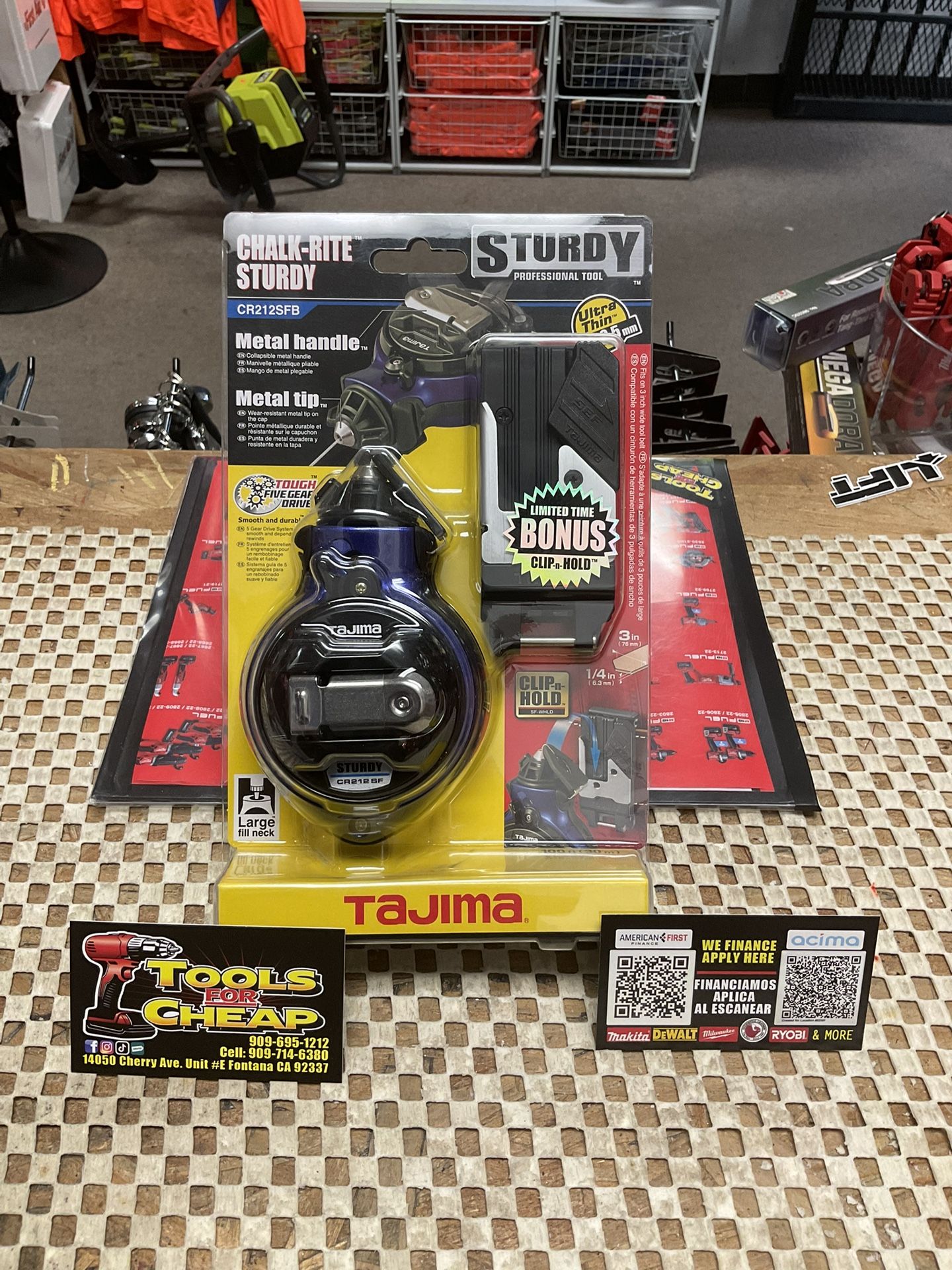 TAJIMA Chalk-Rite Sturdy- Blue