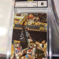 1994-95 Fleer Ultra Shaquille O'Neal HOF #135 UCG 8 NM-MT 