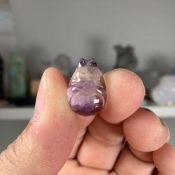 Fluorite Totoro Healing Crystal 
