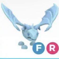 adopt me frost dragon  fly ride full grown