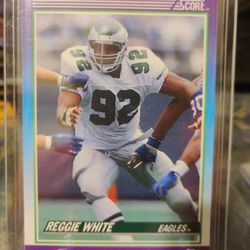 1990 Score Reggie White Hall Of Famer Card Number 203