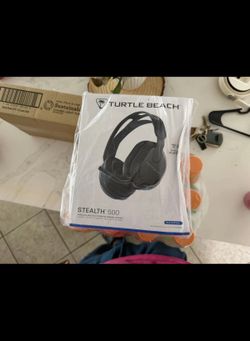 NEW SEALED Turtle Beach Stealth 500 Wireless Gaming Headset For Playstation + PC