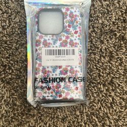 Flowers Design Case For iPhone 16 Pro