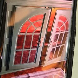 Sage Green China Cabinet 