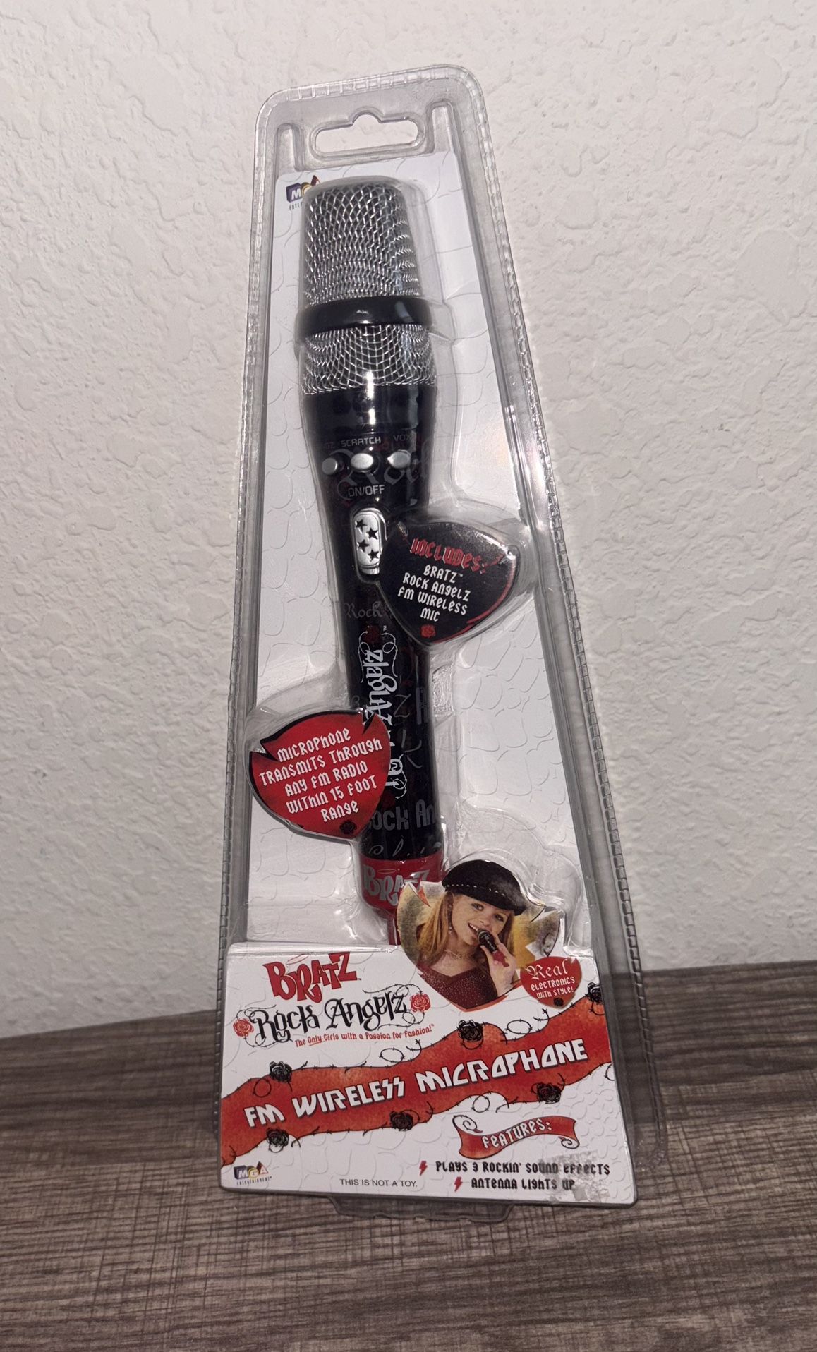 New Vintage Bratz Rock Angelz FM Wireless Mic