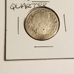 1893 Barber Quarter