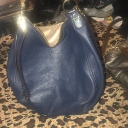 Blue  Michael Kors Purse