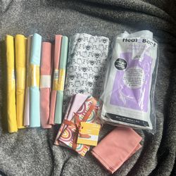 Various Fabrics And Fusible Fleece 