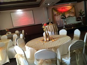 Ivory chair covers