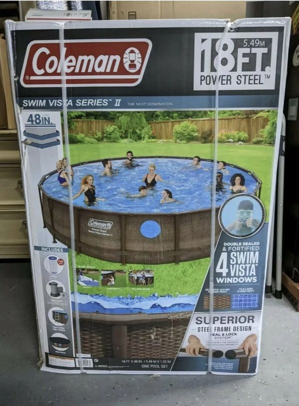 coleman 18ft pool manual