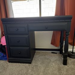 Black Refurbished Desk