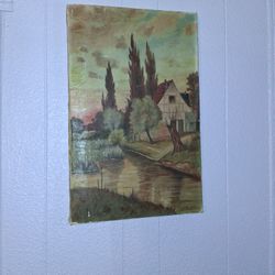 J. Kebrdle 1920 Painting