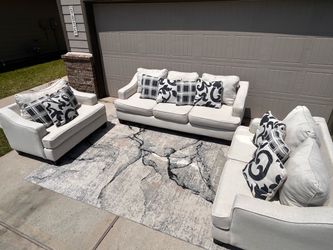 Elegant 3-Piece Living Room Sofa Set