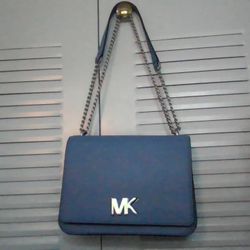 Blue Michael Kors Crossbody Bag