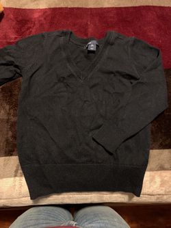 Black long sleeve girls sweeter