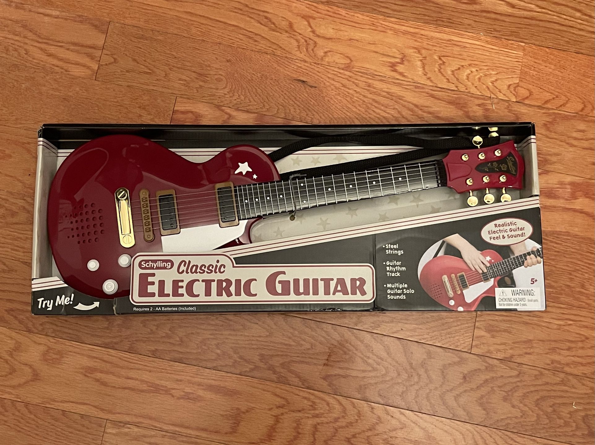 Electric Guitar, Toy In Box, Children’s, Schylling