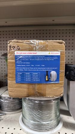 Inflatable Tire Wheels in Box