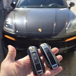 Porsche key fob