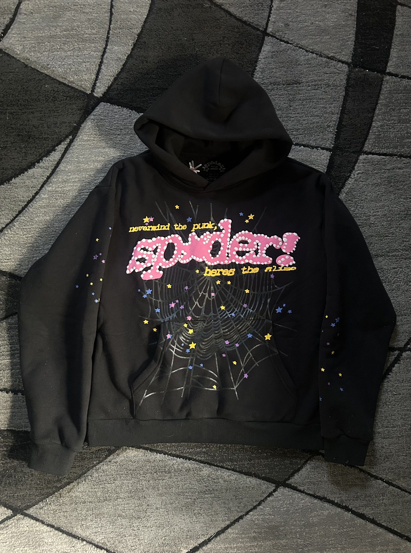 Black Sp5der Hoodie