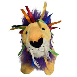 Ganz Ribbon Lion Webkinz Stuffed Animal Plush 9" Toy Retired NO CODE HM487 Clean