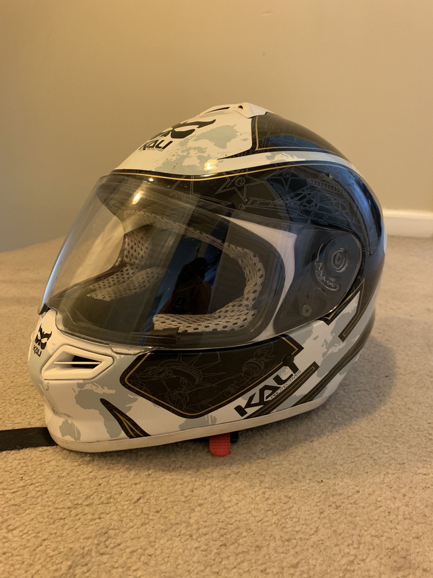 size XS Kali Dot motorcycle helmet