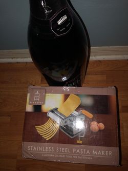 Homemade pasta maker