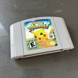 Hey You Pikachu Nintendo 64