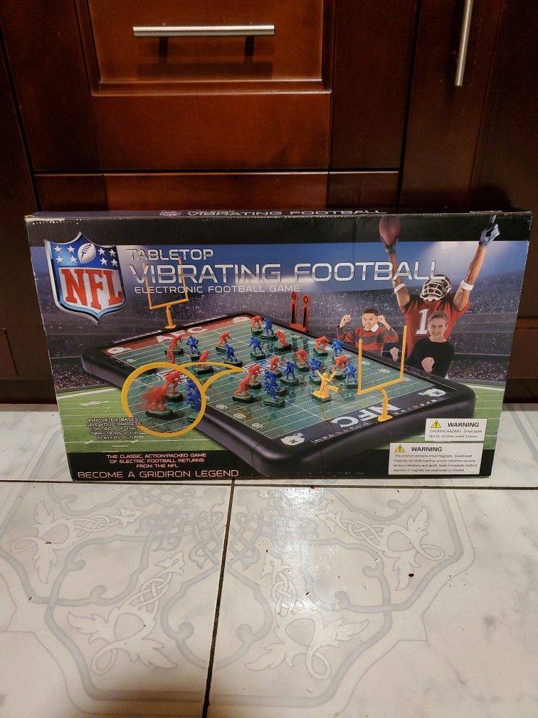 NFL Tabletop Vibrating Football Electronic Football game