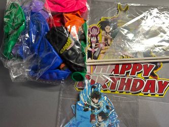 My Hero Academia Party Supplies