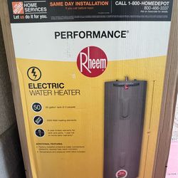 Rheem electric water heater