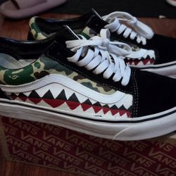 Vans Old Skul Custom Bape Paint