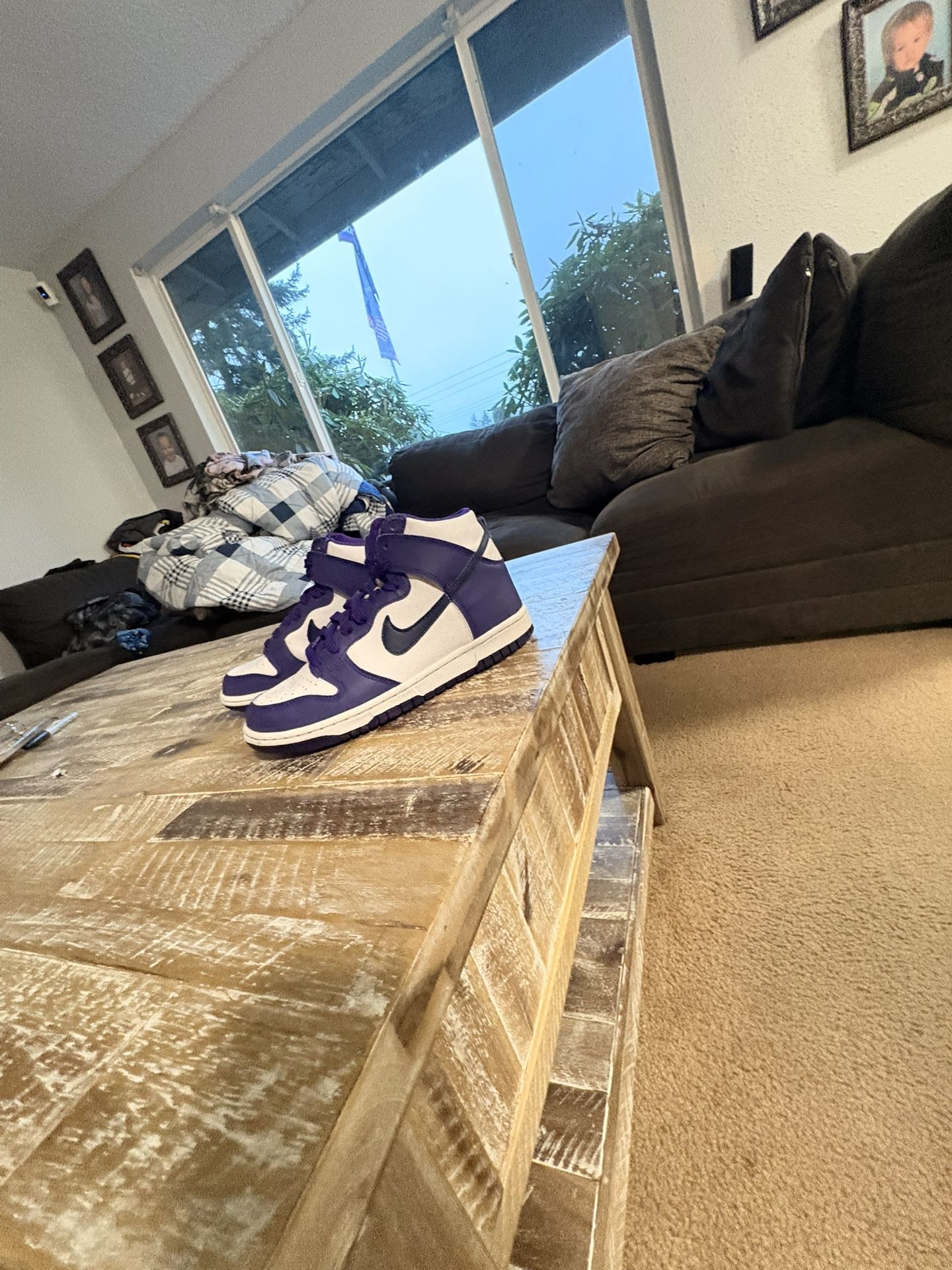 Nike Dunk Highs Purple (GS)