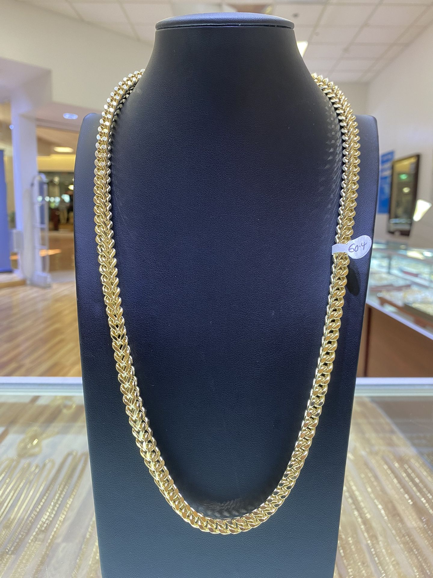 10k Franco Chain 60 Grams 26 Inches