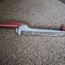 Millers Falls No 1220 Vintage Red Handle Wood Working Rasp Plane File Made USA