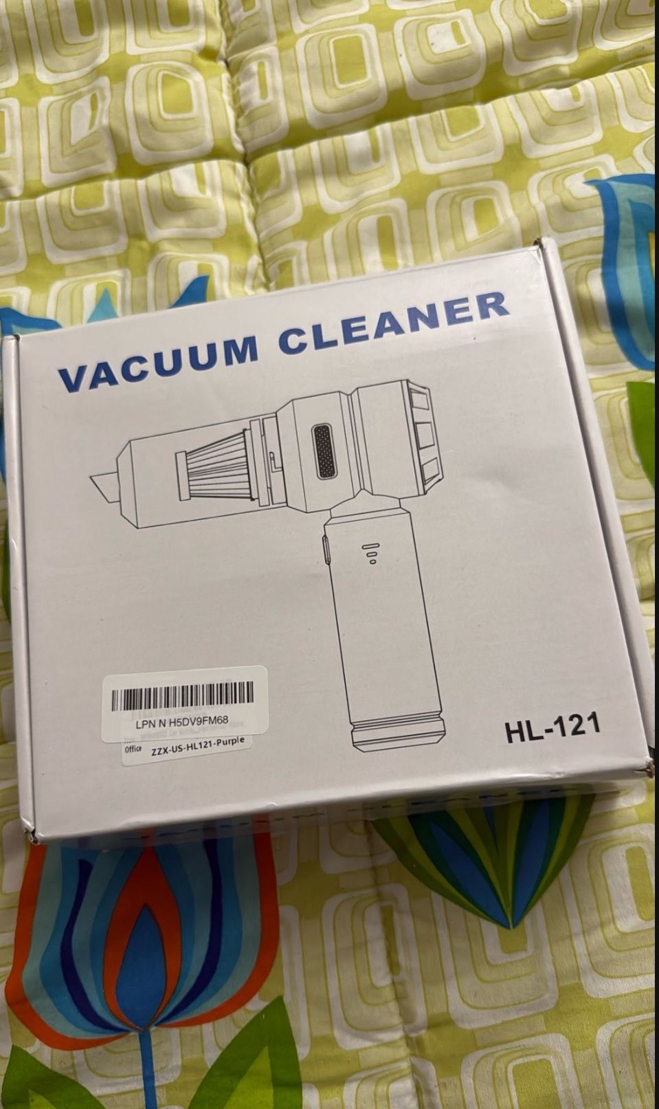 ZZX-US HL121-Purple portable cordless vacuum cleaner