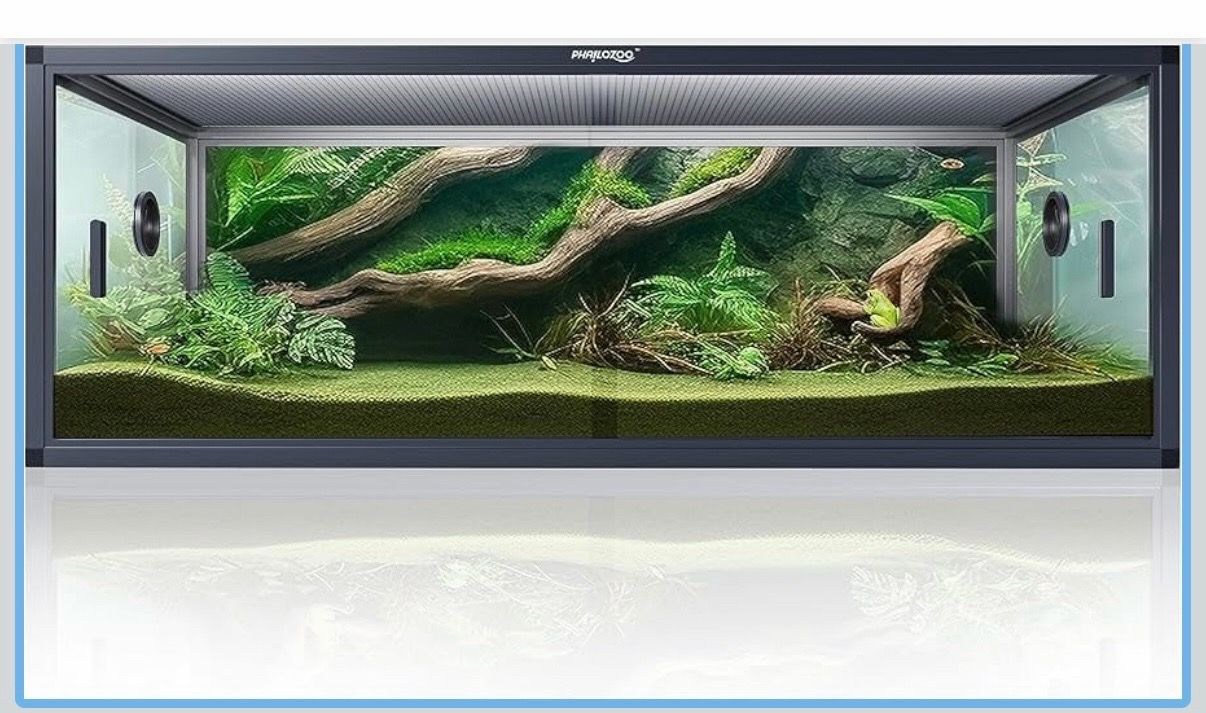 Reptile enclosure terrarium 85 gallon
