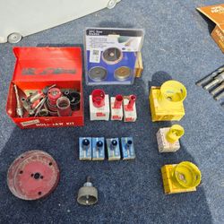 Hole Saw Kit And Lot