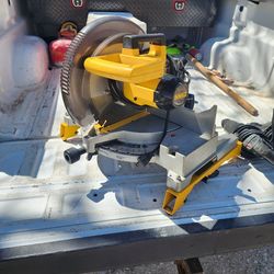 Dewalt saw 12 inches and 2  Rotary Hammer  Bosch