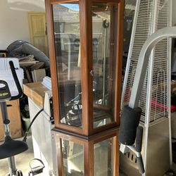 Glass Light Up Display Case