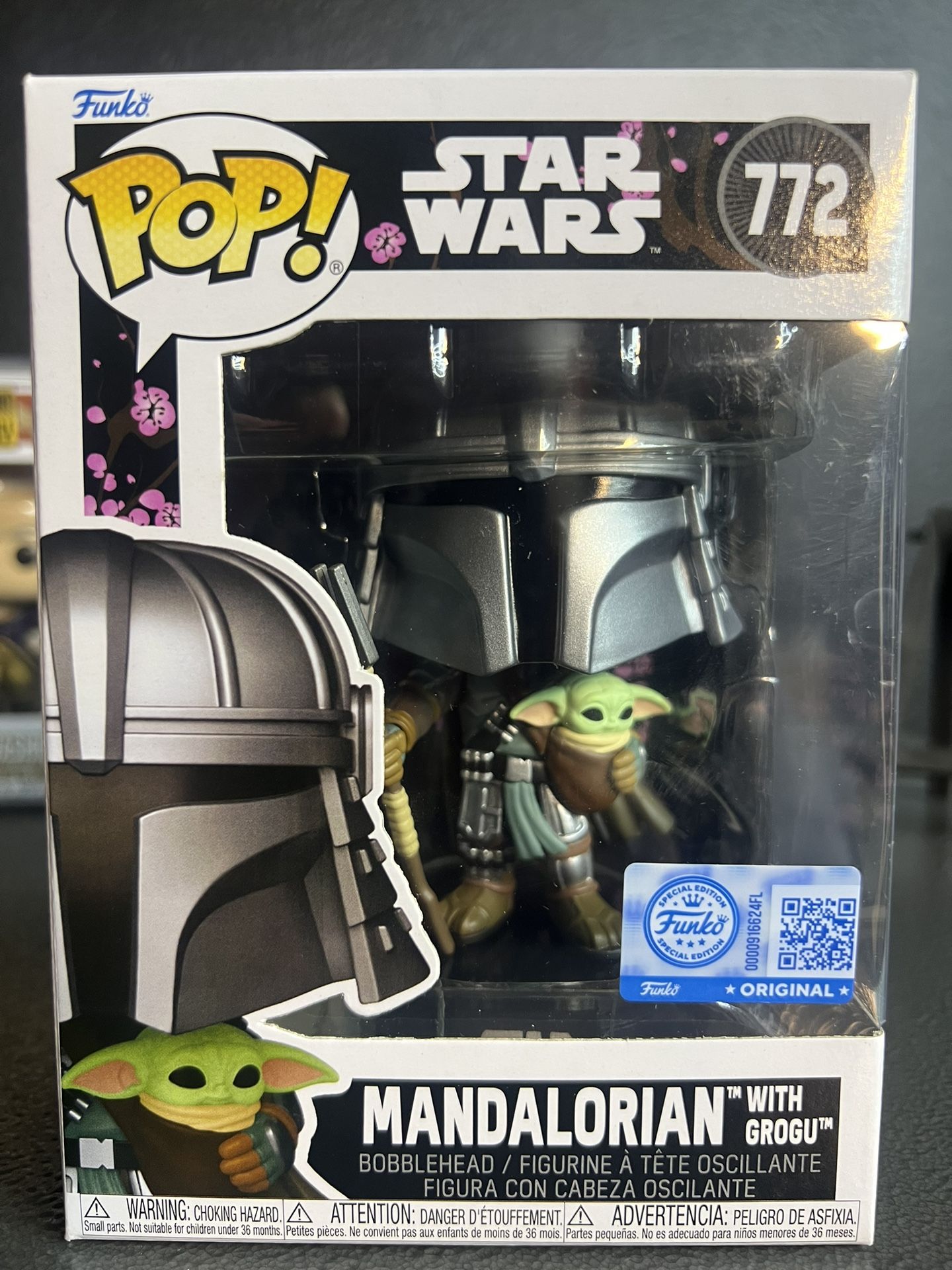 Funko Pop! Star Wars: Impressions MANDALORIAN w/GROGU #772 Funko Special Edition