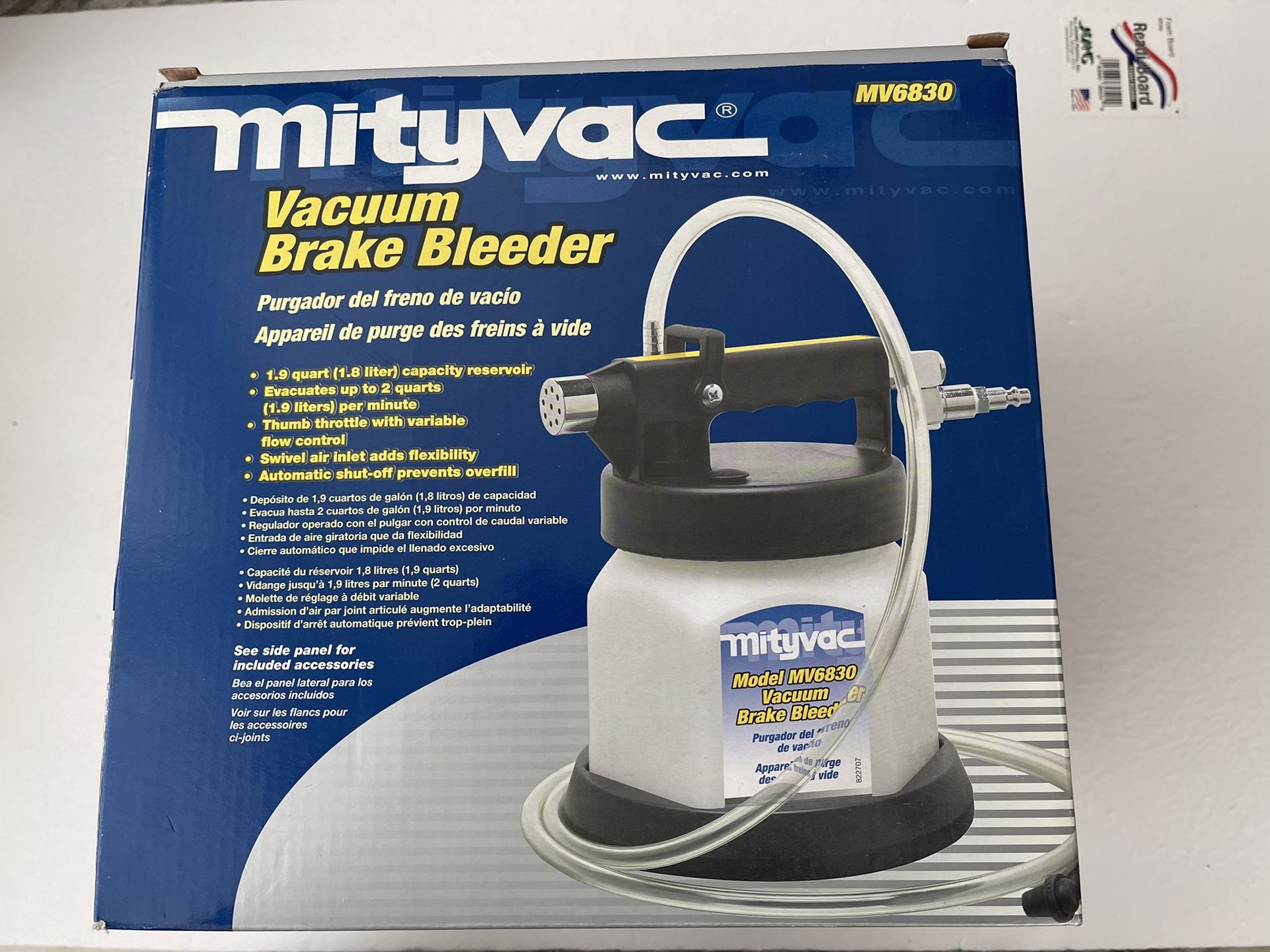 Mityvac MV6830 Air Vacuum Brake Bleeder Kit for Sale in Corona, CA OfferUp