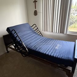 Drive Fully Electric Hospital Bed with Adjustable Remote