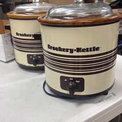 Crock Pot Crockery Kettle